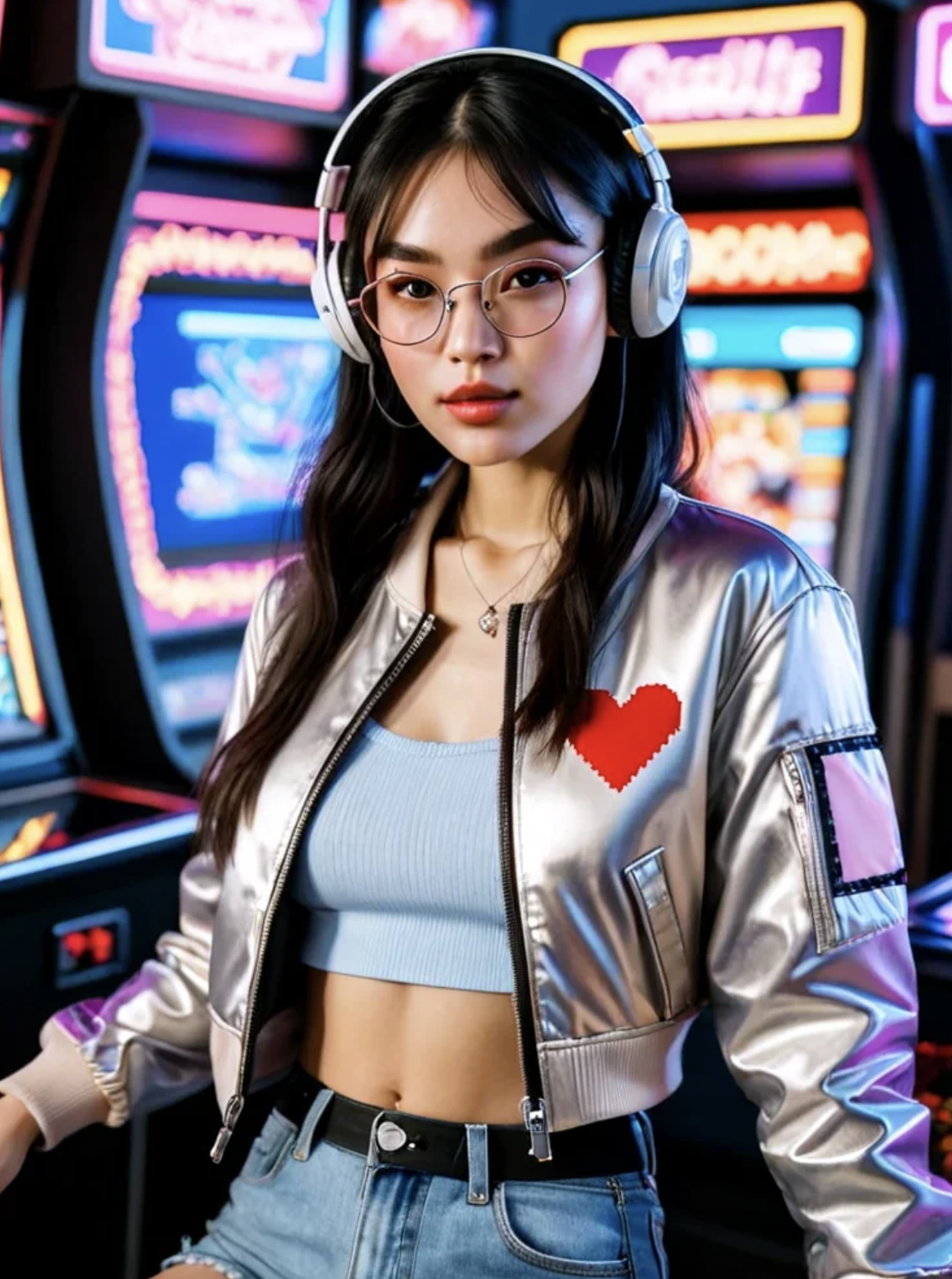 Gaming-inspired adult AI companion